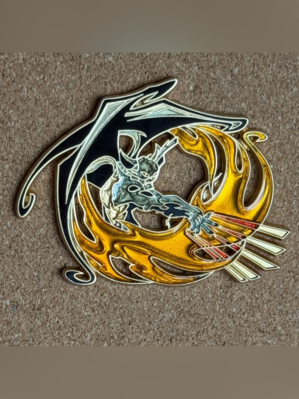 Vintage Disney Pin Chernabog Fantasia Casting Fire Being Bad 2006